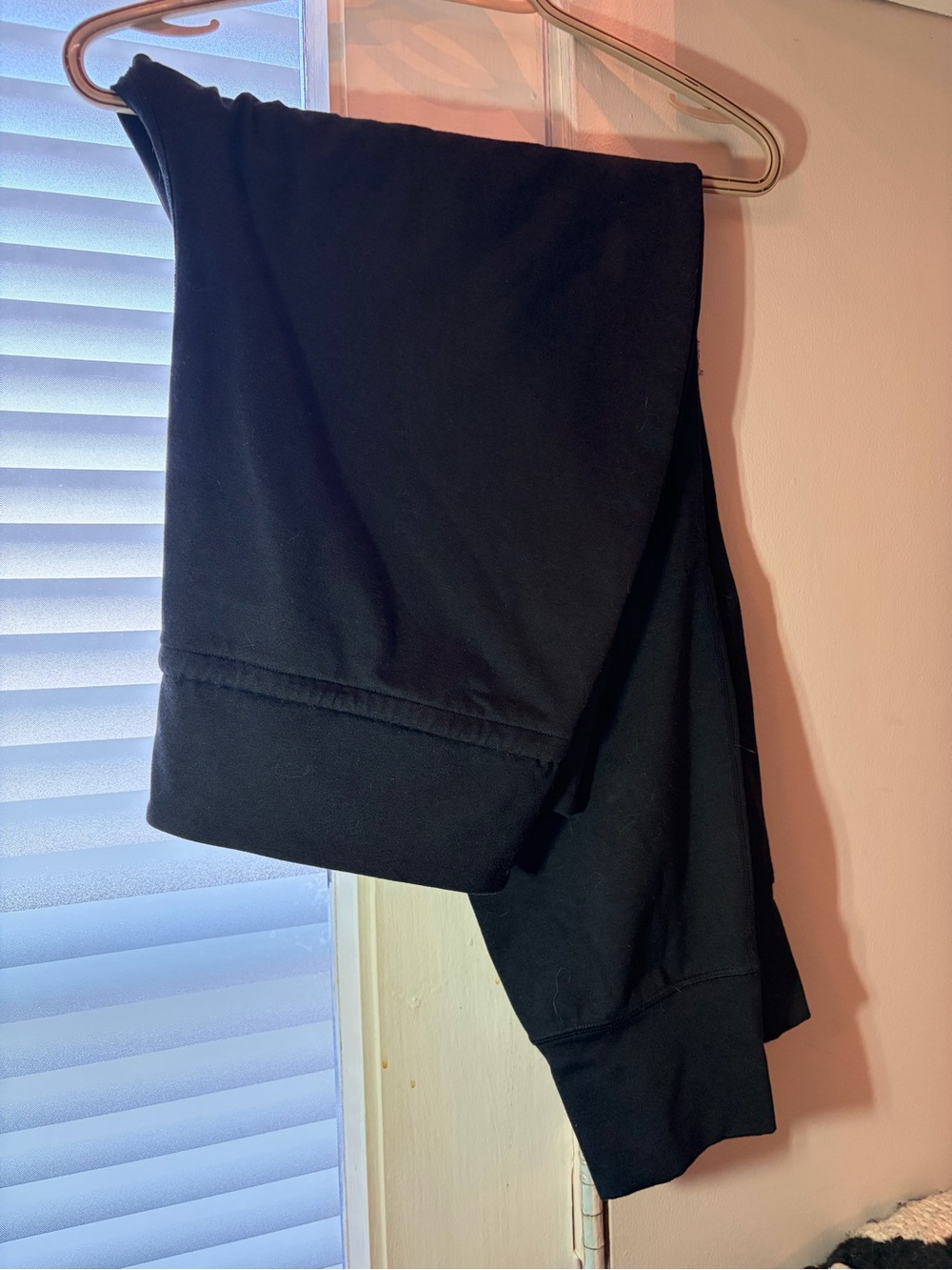 Ladies Black Jogger Bottoms M11